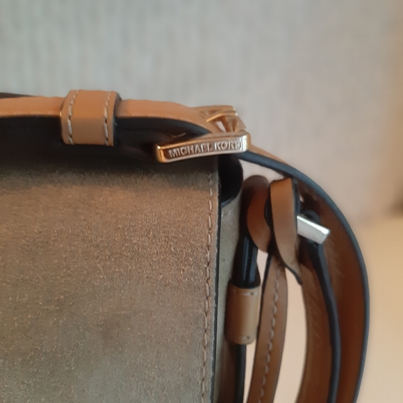 Michael kors Romy suede and leather Messenger Bag crossbody handbags small - Picture 9 of 15